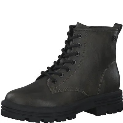 Image de Baskets 5-5-25215-39, couleur verte, marque Red Label
