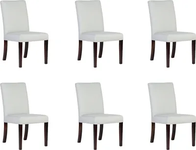 Obrázek produktu pro 6x Stühle Stuhl Polster Design Lounge Club Sitz Lehn Garnitur Sessel Waskie