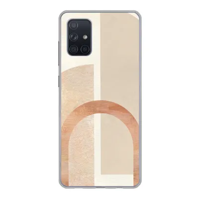 Produktbild von MuchoWow® Handyhülle Schutzhülle Hülle für Samsung Galaxy A51 Marmor - Muster - Rosa Silikon Softcase Handy Hülle - Schutzabdeckung