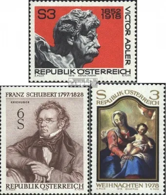 Produktbild von Briefmarken Österreich 1978 Mi 1589,1590,1591 (kompl.Ausg.) gestempelt Sondermarken