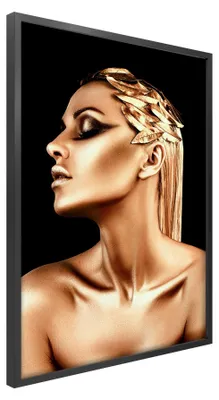 Obrázok produktu pre Obraz na stenu STYLER, 50x70 cm. Rámovaný plagát, abstraktné umelecké dielo, dekorácia na stenu, vhodné do obývačky, spálne alebo kancelárie. Rám, dizajn