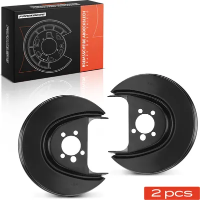 Immagine prodotto di Frankberg 2x piastra di ancoraggio disco freno asse posteriore entrambi i lati per VW Polo Audi A1 A2 Seat Ibiza 3 4 Skoda