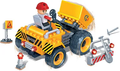 Produktbild von BanBao 8541 Minilader Dumper: Baustellenkipper Kipper