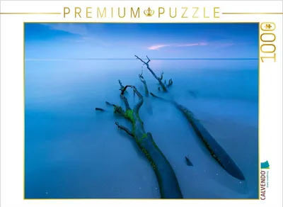 Produktbild von CALVENDO Puzzle Weststrand am Abend | 1000 Teile Lege-Größe 64x48cm Foto-Puzzle für glückliche Stunden