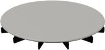 Produktbild von Bette Y102-002 Ersatzteile Glasierter Ablaufdeckel