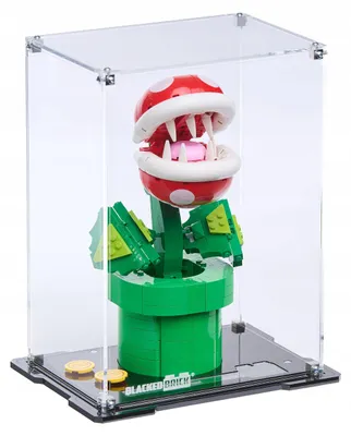 Produktbild von Blacked Brick Vitrine für LEGO® 71426 Super Mario™ – Piranha-Pflanze