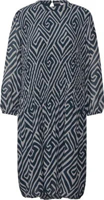 Produktbild von Plissee Tunic AOP 23825 cool vintage green Größe 38