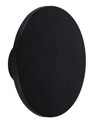 Obrázek produktu pro LED Solution Černé LED nástěnné svítidlo kulaté 160mm 12W IP65 Barva světla: Teplá bílá 6787