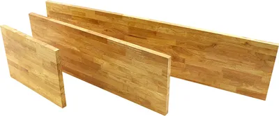 Produktbild von Massivholz Arbeitsplatte 136cm für Werkstatteinrichtung Holzplatte
