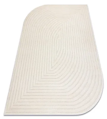 Obrázok produktu pre Koberec DUNE 8051 SHAPE krémový – Geometrický, líniový, štrukturálny, nepravidelný tvar béžový 200x290 cm