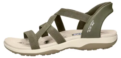 Image de Skechers Slip-Ins: Reggae Slim  Sandalen Plat - Groen - Maat 39