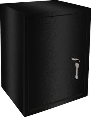 Produktbild von UISEBRT Möbeltresor Tresor Safe XL-35x31x50cm mit 2 Schlüssel-Schloss & Befestigungsschrauben Boden-Wandtresor Safe Geldschrank Schwarz