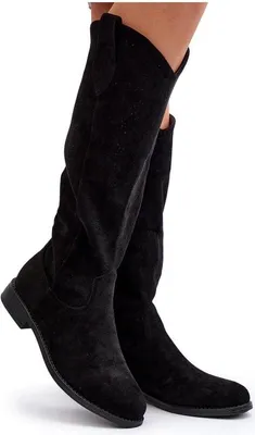 Produktbild von S.Barski HY66-132 Damen Schwarze Schnürstiefel 37
