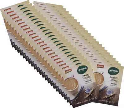 Produktbild von Dinkelkaffee, instant, Portionsbeutel, 100 x 2,5 g
