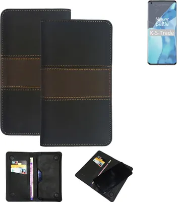 Produktbild von K-S-Trade Hülle Handyhülle kompatibel mit OnePlus 9 Pro Schutzhülle Walletcase Bookstyle Tasche Schutz Case Handytasche Wallet Cover Kunstleder