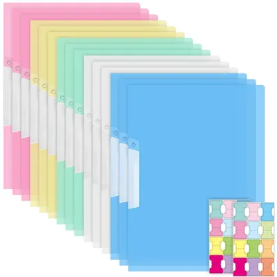 Immagine prodotto di Set di 15 raccoglitori A4 per documenti