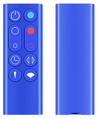 Image de Télécommande de remplacement - Compatible avec le ventilateur AM09 - Couleur : bleu