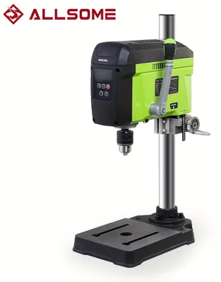 Productafbeelding van Boormachine - Accuboormachine - Klopboormachine - Schroefmachine - Tafelboormachine - Borstelloze Motor 400W