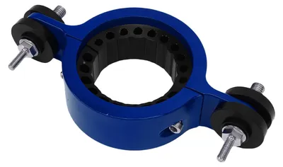 Image de Support central d'arbre de transmission, en alliage d'aluminium avec caoutchouc, de remplacement, pour Jeep Grand Cherokee WK2 (à partir de 2011), couleur bleue