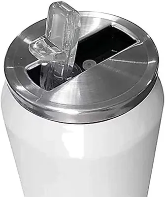 Produktbild von Thermische Vakuum-Getränkeflasche Weiß für Kaffee