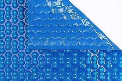 Immagine prodotto di Copertura per piscina - Copertura estiva per piscina - Scaldapiscina - Poliestere rinforzato - 5 x 3 m - Blu