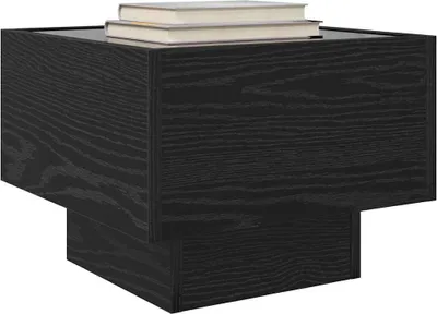 Obrázok produktu pre vidaXL Konferenčný stolík čierny dubový vzhľad 40 x 40 x 30 cm materiál na báze dreva