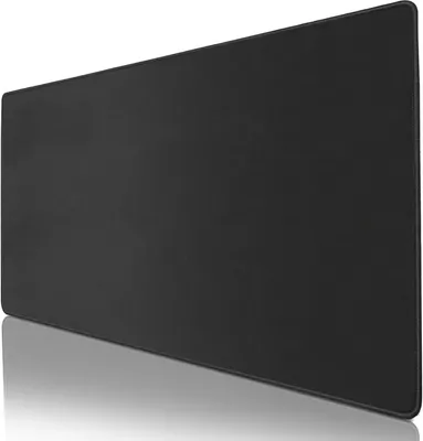 Produktbild von Korbi | XXL Mauspad - 90x40 cm - Schwarz - Wassertropfenfest - Rutschfest und Präzise