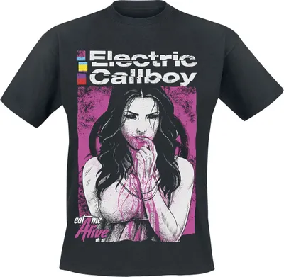 Produktbild von Electric Callboy T-Shirt Herren Eat Me Alive schwarz 3XL