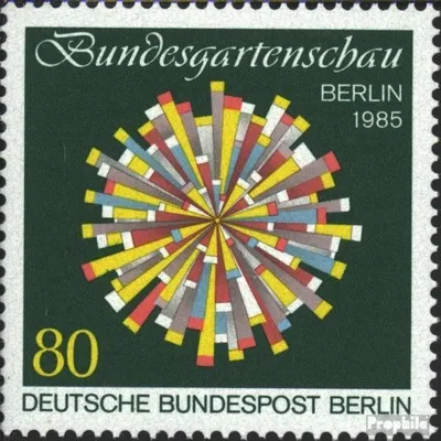 Produktbild von Briefmarken Berlin (West) 1985 Mi 734 (kompl.Ausg.) FDC Bundesgartenschau