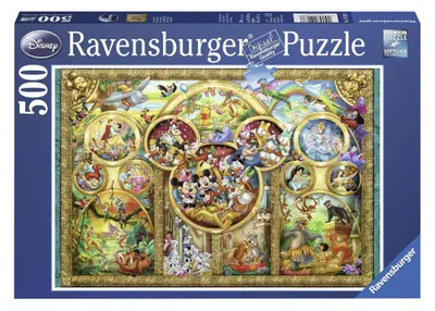 Immagine prodotto di Ravensburger - Puzzle 500 Famiglia Disney