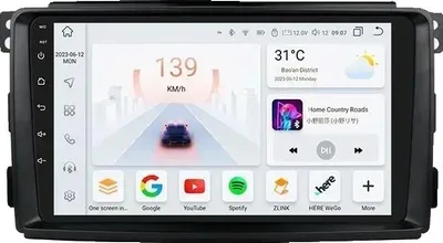 Zdjęcie produktu dla Radio samochodowe, 9-calowy ekran dotykowy, system operacyjny Android 13, 2005-2010 S8