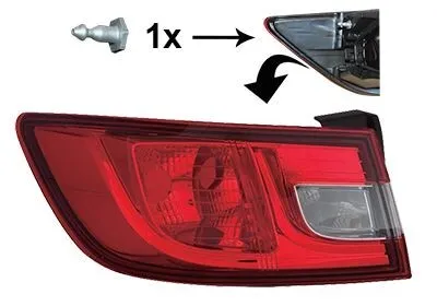 Obrázok produktu pre VAN WEZEL Zadné svetlo ľavé vonkajšie pre RENAULT Clio IV hatchback (BH) CLIO IV dodávka