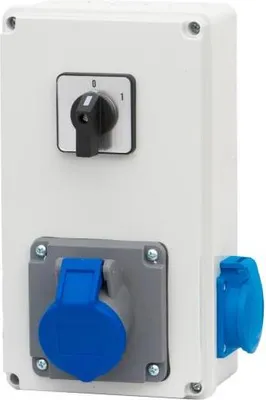 Produktbild von BICO-Verteiler - Steckdosen 16A/3P, 230V, 0/1(16A) F3.0798