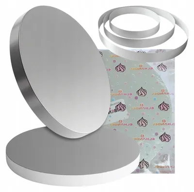 Produktbild von Elhandel Styrodur Tortenunterlage 32 cm rund silber