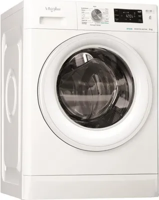 WHIRLPOOL FFBU827VFR FreshCare Bullaugen-Waschmaschine – 8 kg – Induktion – 60 cm lang – 1200 U/min – Weiß