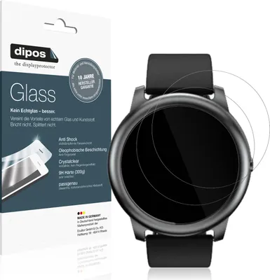 Produktbild von 1x Schutzfolie für Haylou LS05S - Anti-Shock 9H Folie dipos Glass Kunststoffglas