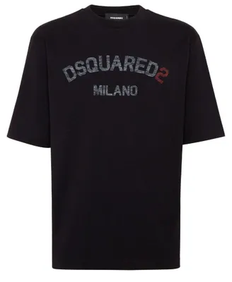 Produktbild von DSquared2 - "Milano" T-Shirt für Herren SY3949 (XXL) (Schwarz)