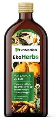 Obrázok produktu pre EkaMedica EkaHerbs, zmes 20 bylín, 500 ml