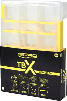 Produktbild von Spro Kunstköderboxen Zubehörbox TBX 50M CLEAR 250x175x50CM