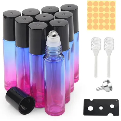 Immagine prodotto di Set di 10 flaconi roll-on per oli essenziali
