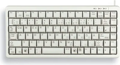 Image de CHERRY TAS G84-4100 Corded DE-Layout hellgrau