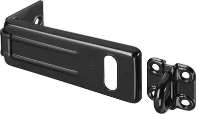 Immagine prodotto di Portalucchetto in acciaio nero opaco 115 mm