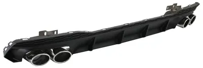 Produktbild von Heckstoßstangendiffusor für Audi A7 4K8 S-line 18+ Auspuff Tipps S7 RS7 Look.