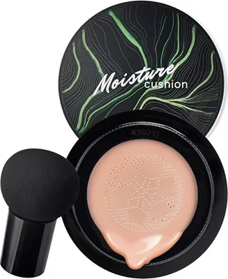 Produktbild von Feuchtigkeitsspendende Hautpflege-Makeup Hybrid CC-Creme mit Luftpolster und Pilzkopf Makeup-Pinsel, für alle Hauttöne - MUSSBALM Medium