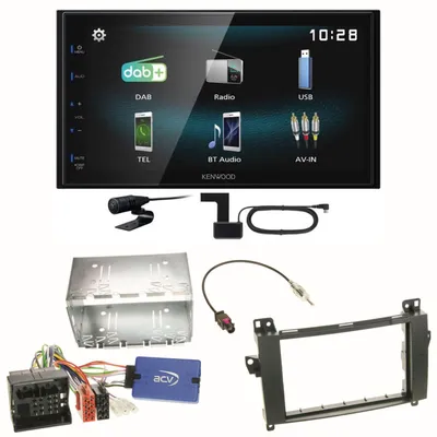 Produktbild von Kenwood DMX-125DAB Bluetooth USB MP3 Einbauset für Mercedes A W169 B Klasse W245