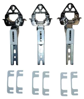 Produktbild von Türscharnier Scharnier für Kühlschrank Bosch Küppersbusch Neff Siemens 268699 00268699 3x