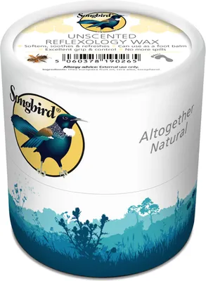Produktbild von Songbird Unscented Reflexzonenwachs (duftlos) 100 Gr