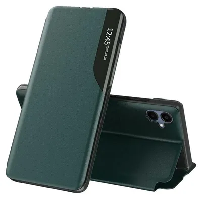 Obrázek produktu pro Skládací pouzdro Techsuit eFold Book pro Samsung Galaxy A06 - tmavě zelené