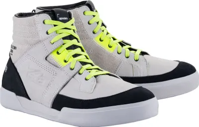 Produktbild von Alpinestars AS-DSL Akio Motorradschuhe, hellgrau/grün, 12 (45.5)