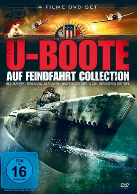 Zdjęcie produktu dla U-Boote auf Feindfahrt (4 Filme auf 1 DVD)